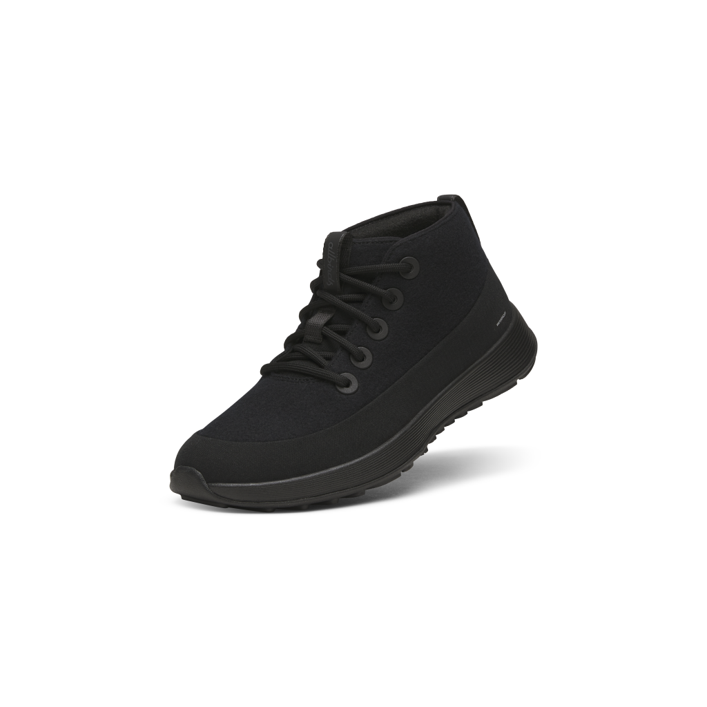 Allbirds W Wool Runner NZ Mid Waterproof Freizeitschuhe in SCHWARZ