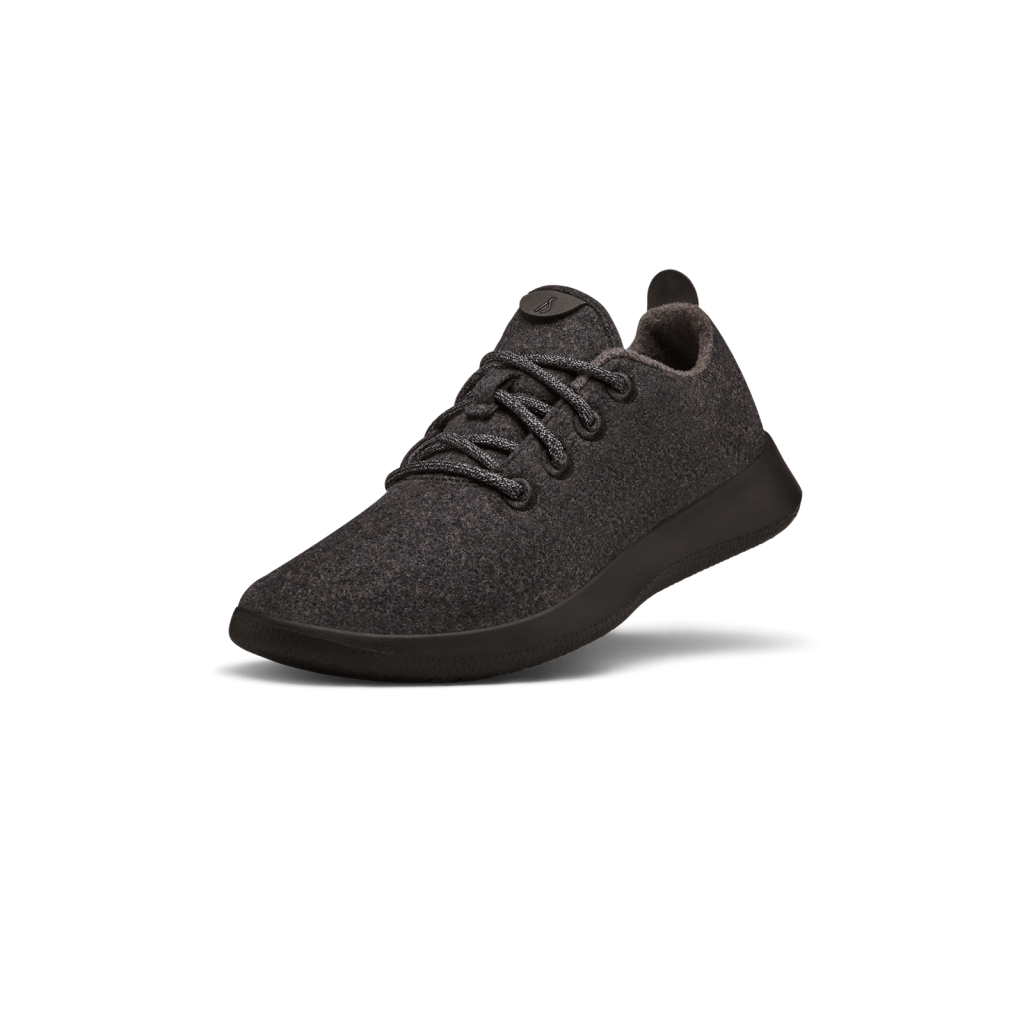 Allbirds W Wool Runner Freizeitschuhe in SCHWARZ