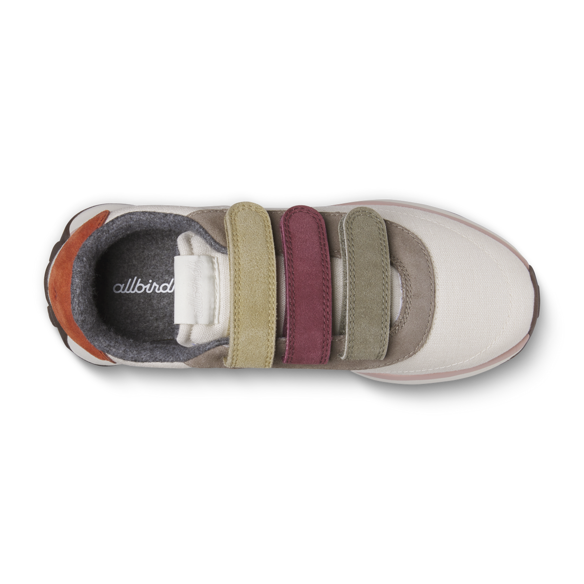 Allbirds Womens Varsity Strap Freizeitschuhe in BEIGE
