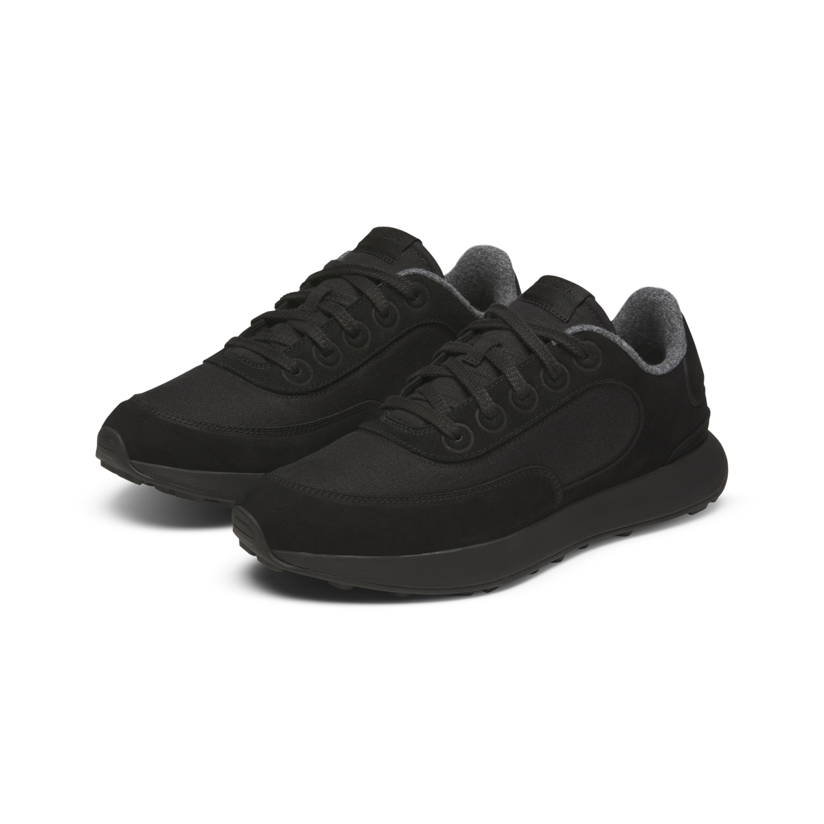 Allbirds Mens Varsity Freizeitschuhe in SCHWARZ
