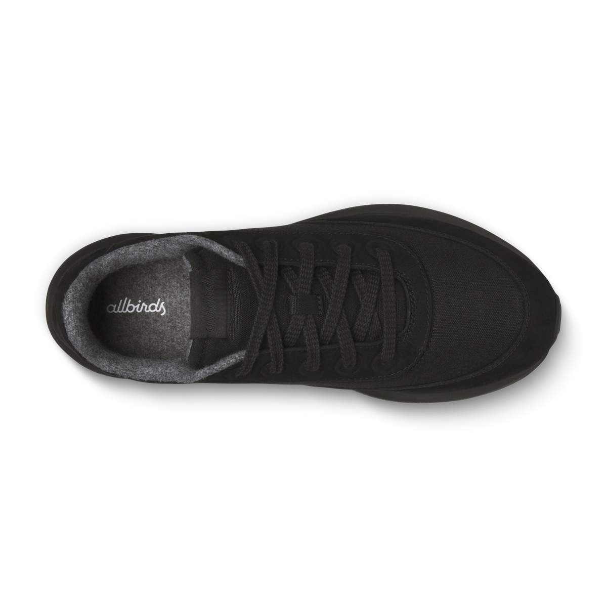 Allbirds Mens Varsity Freizeitschuhe in SCHWARZ