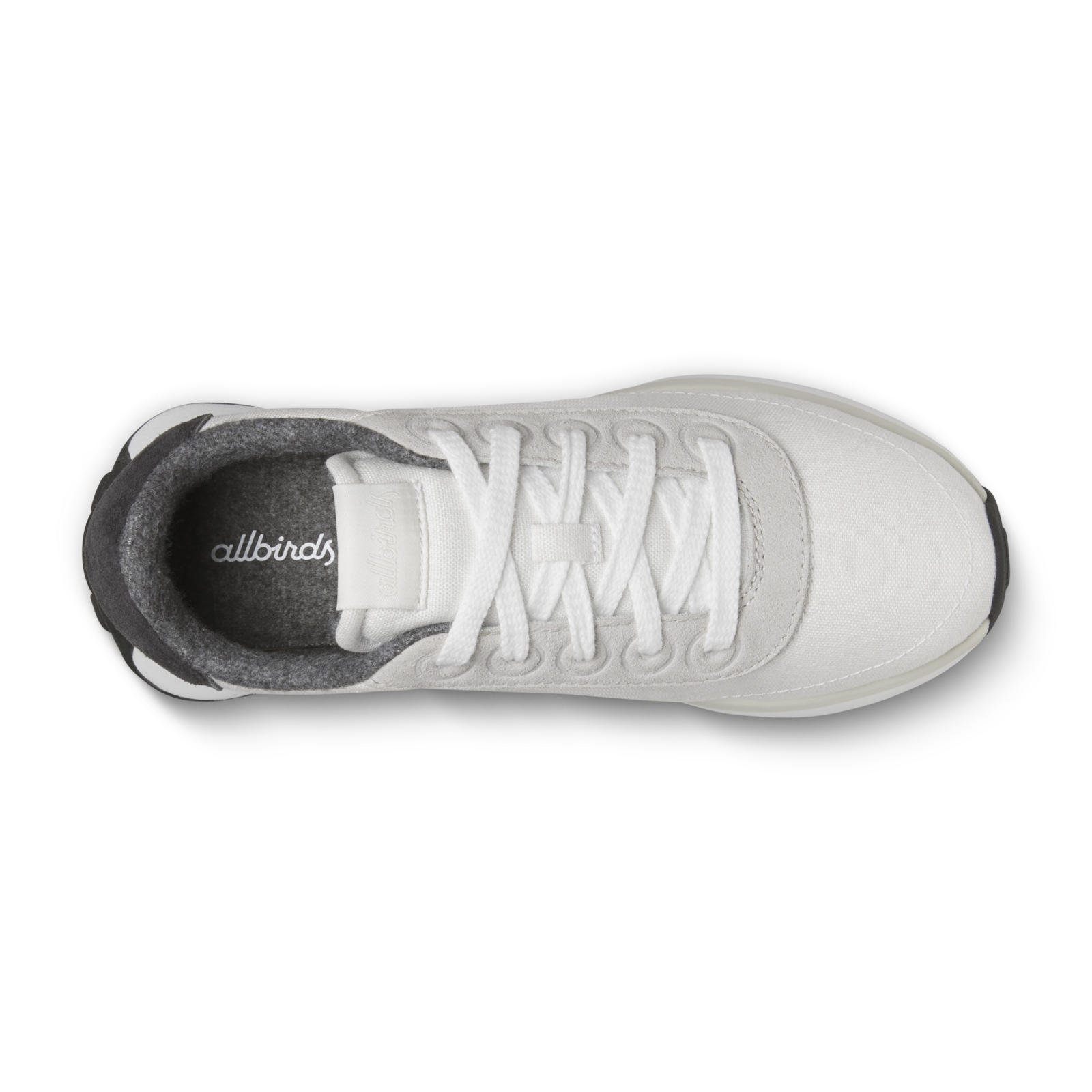 Allbirds Womens Varsity Freizeitschuhe in WEISS