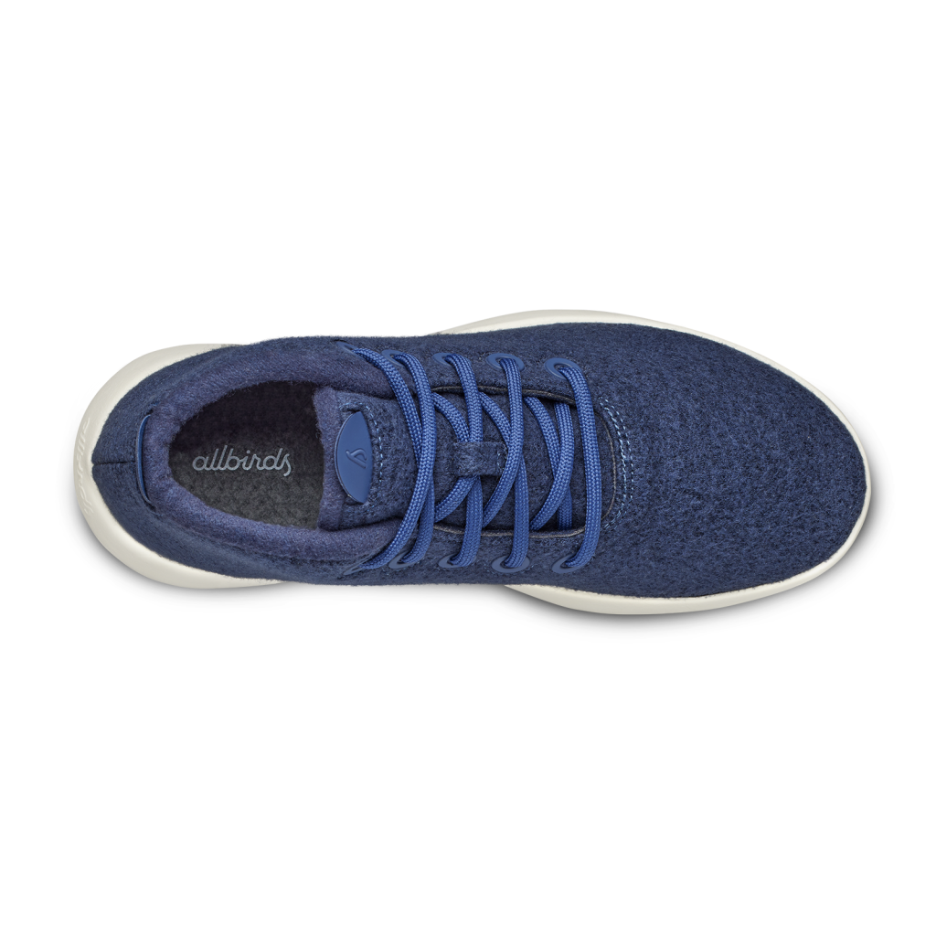 Allbirds W Wool Runner-up Mizzle Freizeitschuhe in BLAU